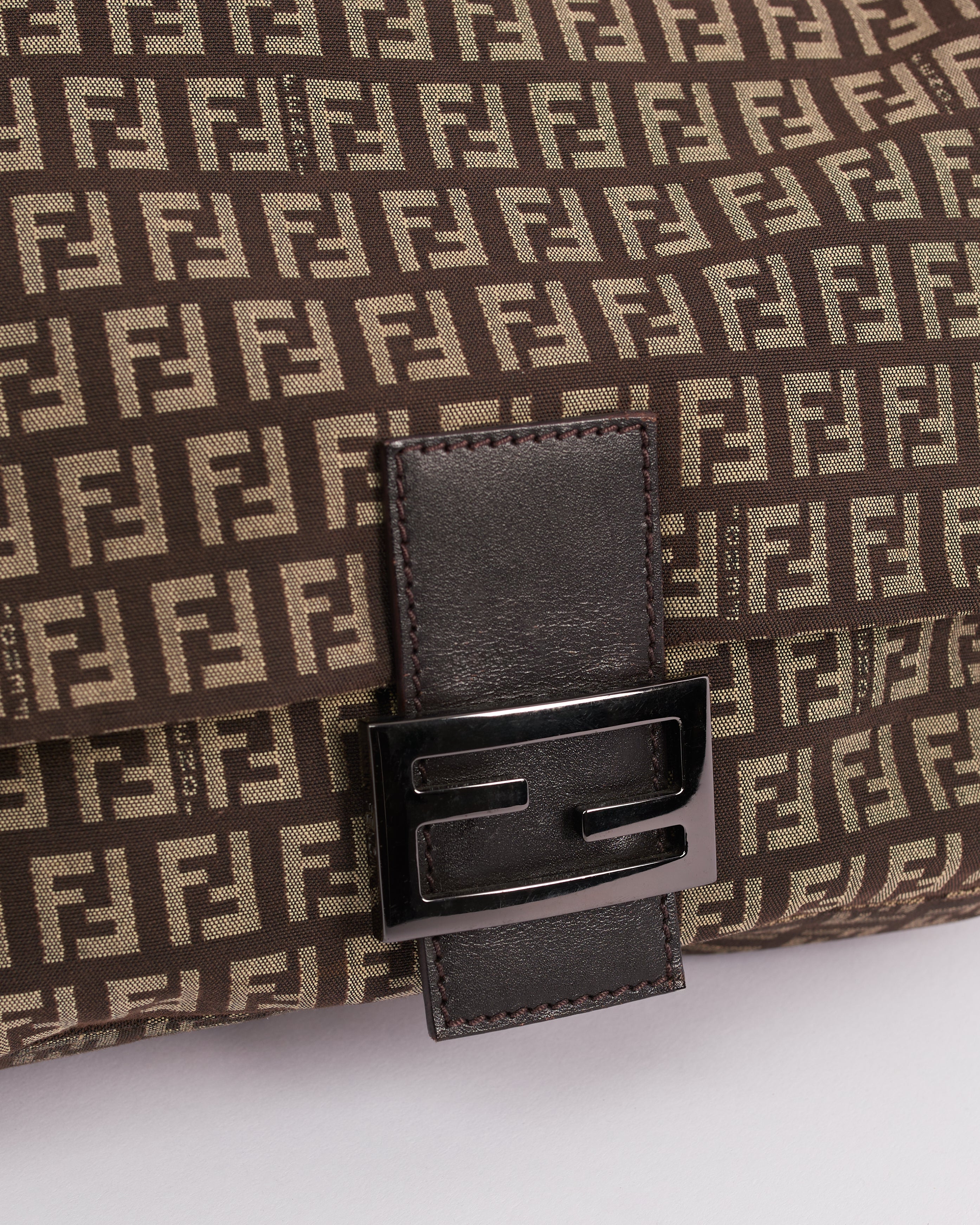 FENDI ZUCCHINO 2000’S MAMMA BAGUETTE SHOULDER BAG