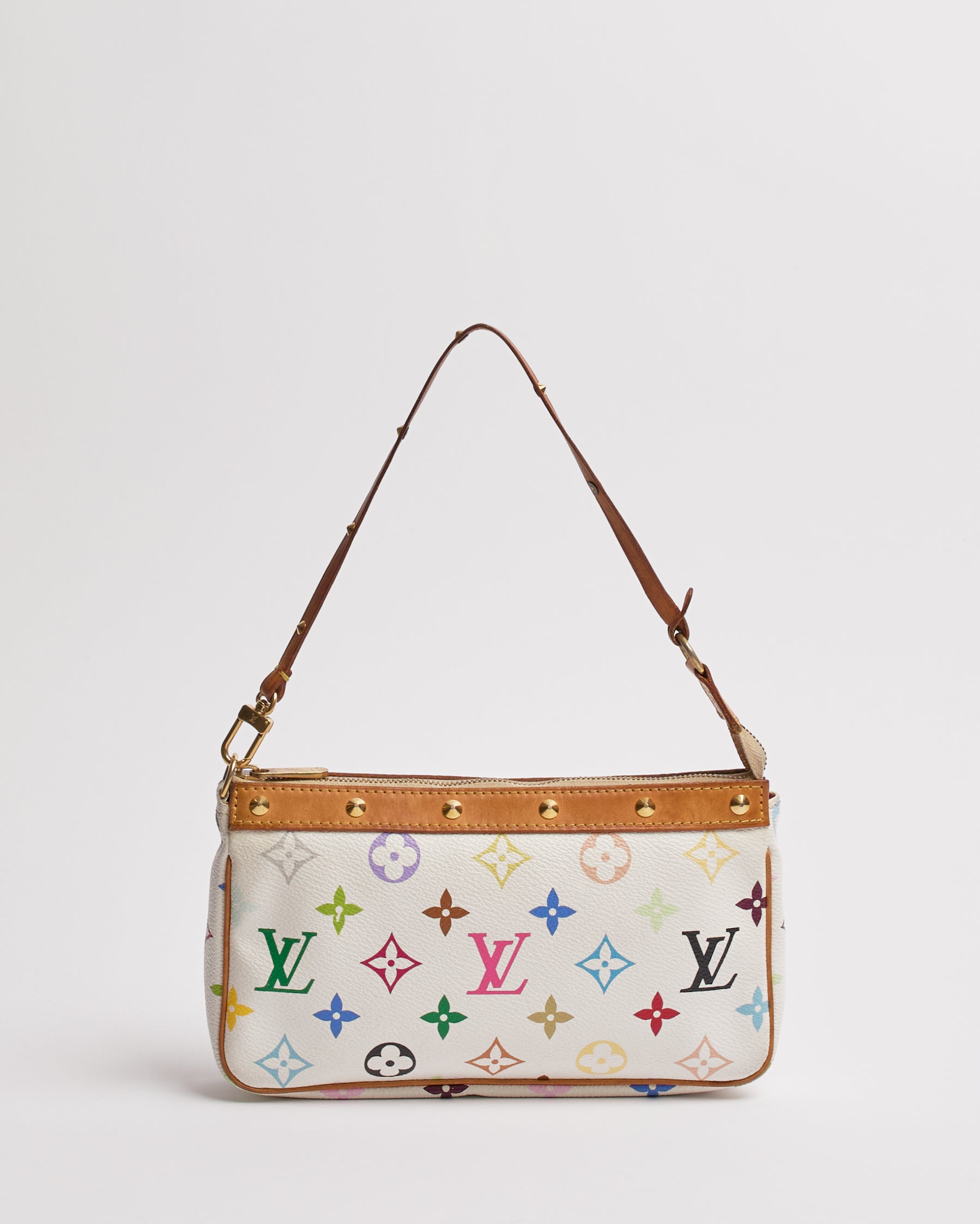 LOUIS VUITTON X TAKASHI MURAKAMI 2004 POCHETTE ACCESSOIRE BAG