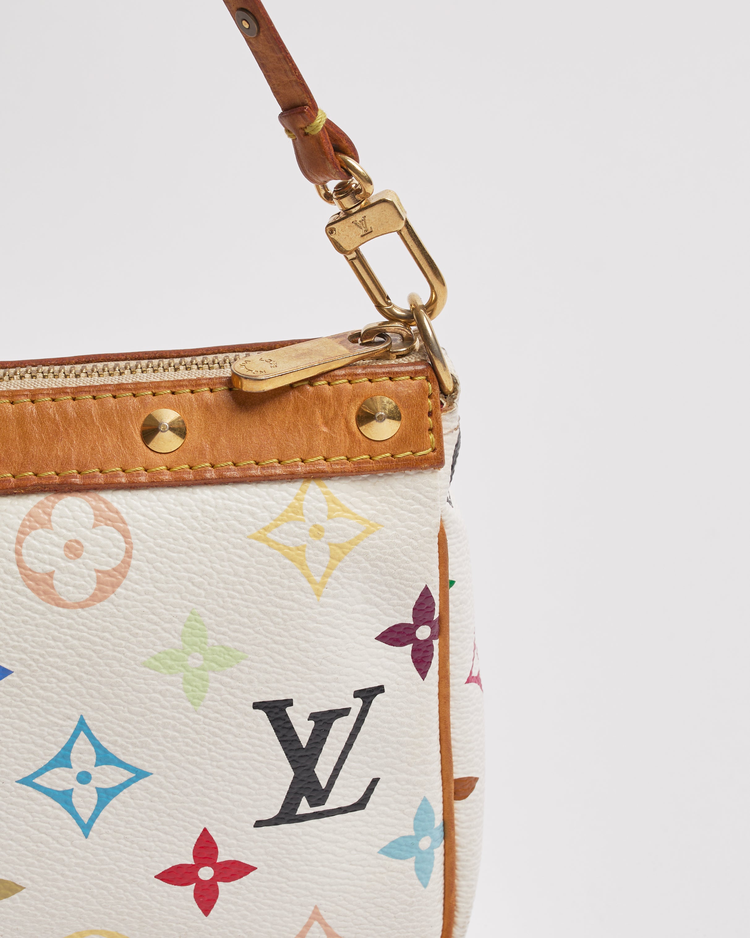 LOUIS VUITTON X TAKASHI MURAKAMI 2004 POCHETTE ACCESSOIRE BAG