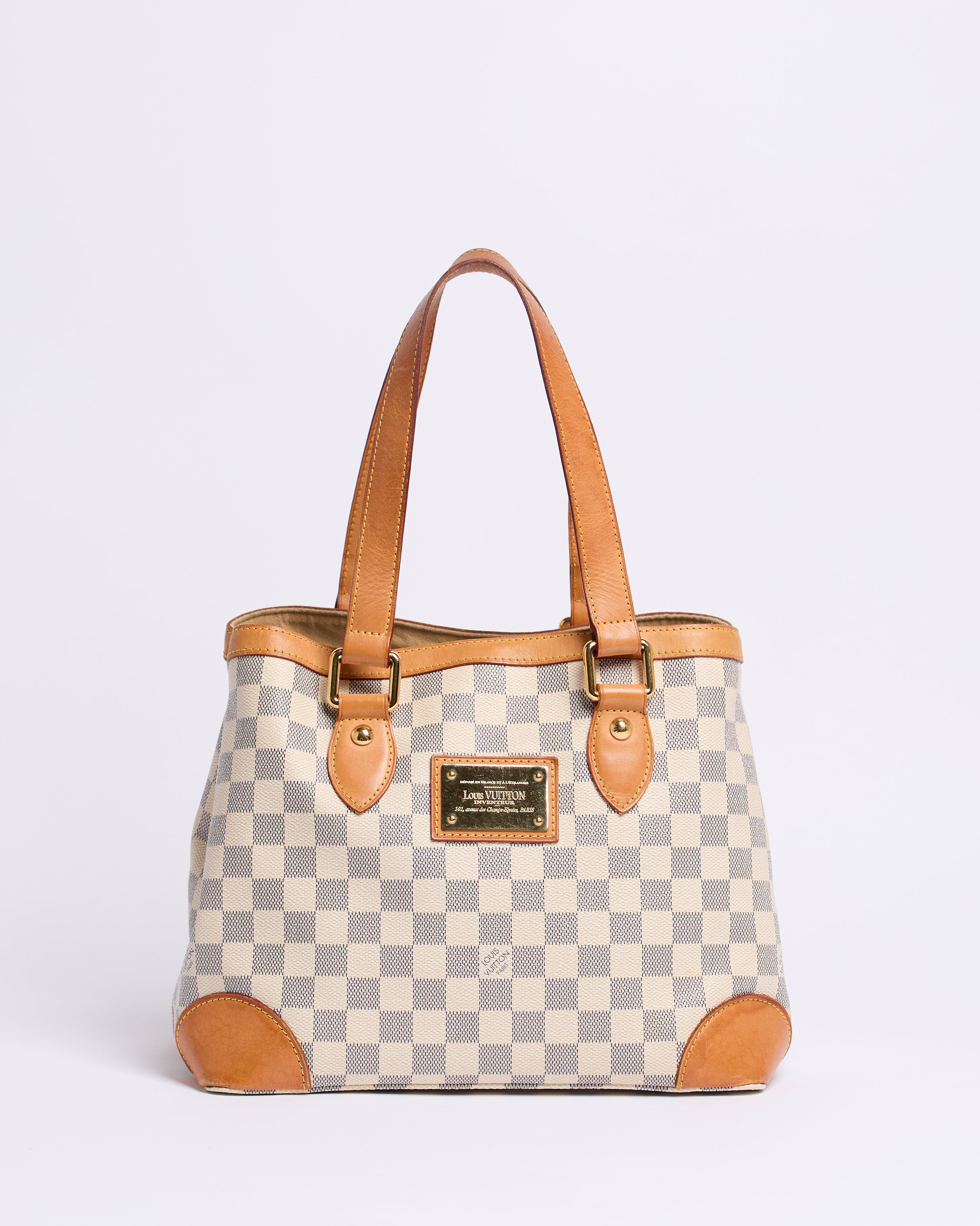 LOUIS VUITTON DAMIER AZUR HAMPSTEAD PM BAG