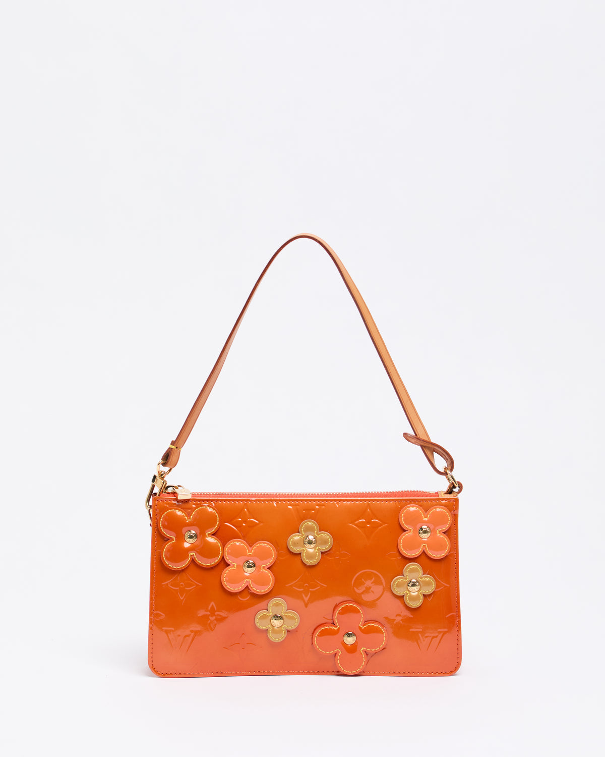 LOUIS VUITTON FLOWER LEXINGTON ORANGE POCHETTE