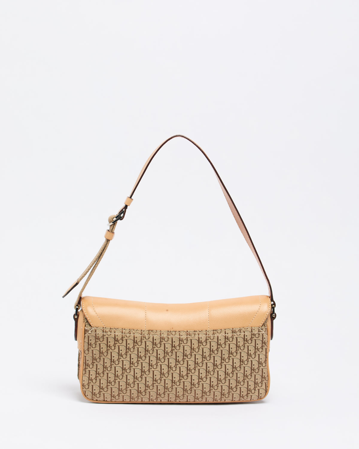 CHRISTIAN DIOR 2000'S TAUPE POCHETTE BAG
