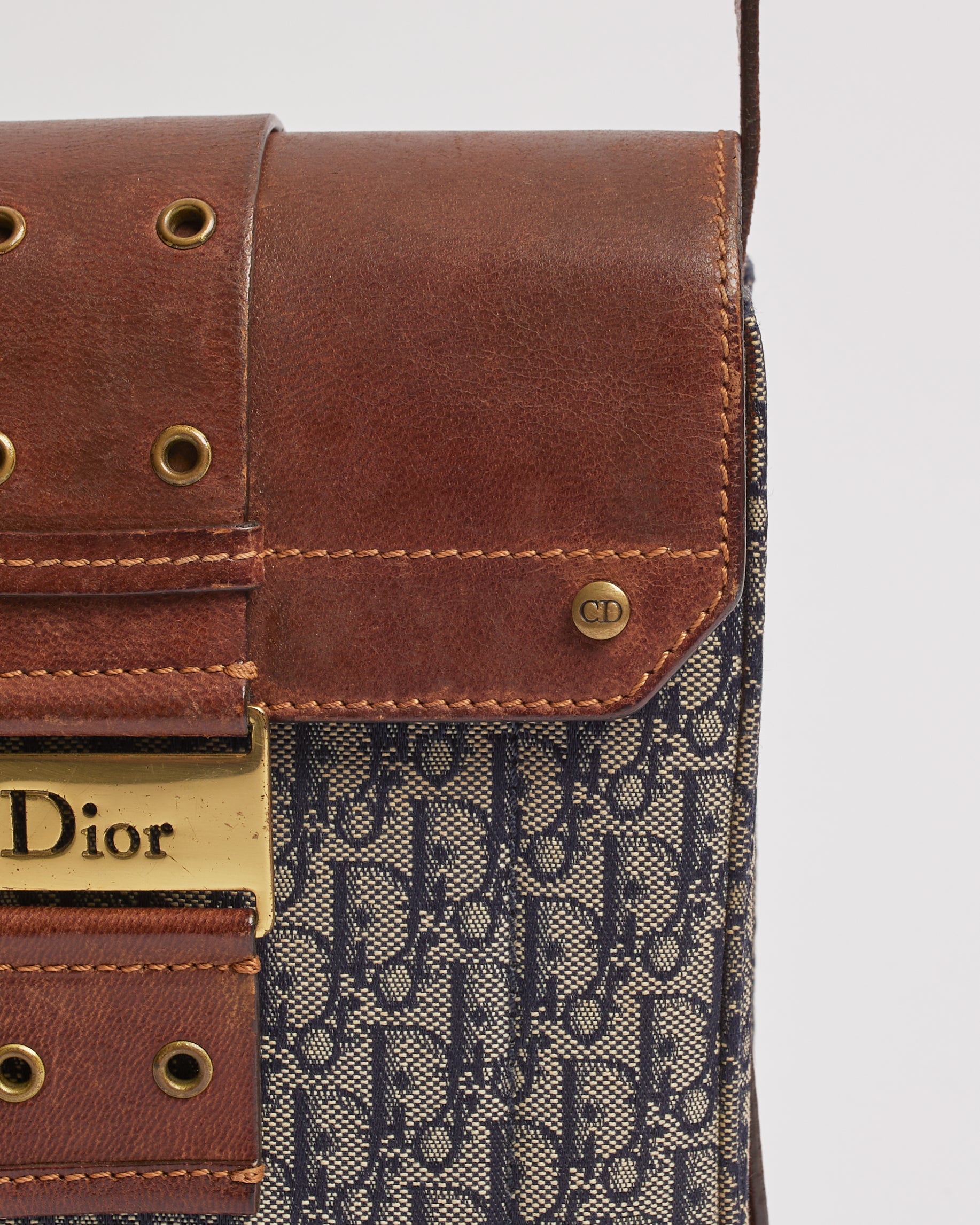 CHRISTIAN DIOR BY GALLIANO COLUMBUS CROSS BODY BAG