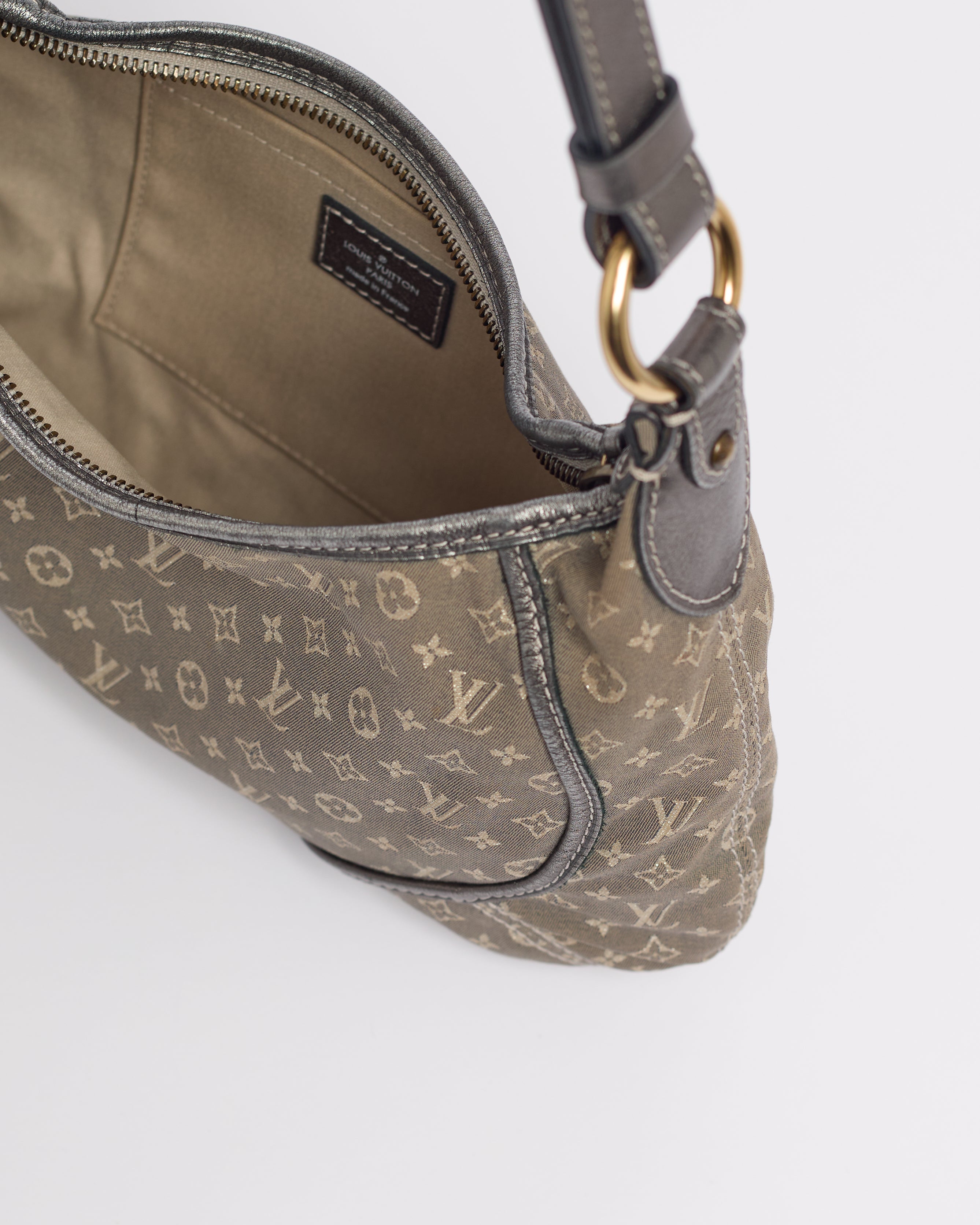 LOUIS VUITTON 2000'S MINI LIN MANON PM SHOULDER BAG