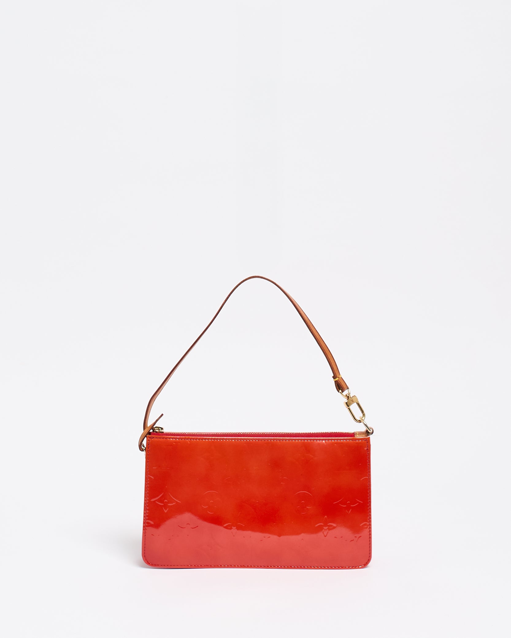 LOUIS VUITTON 2000'S RED LEXINGTON POCHETTE BAG