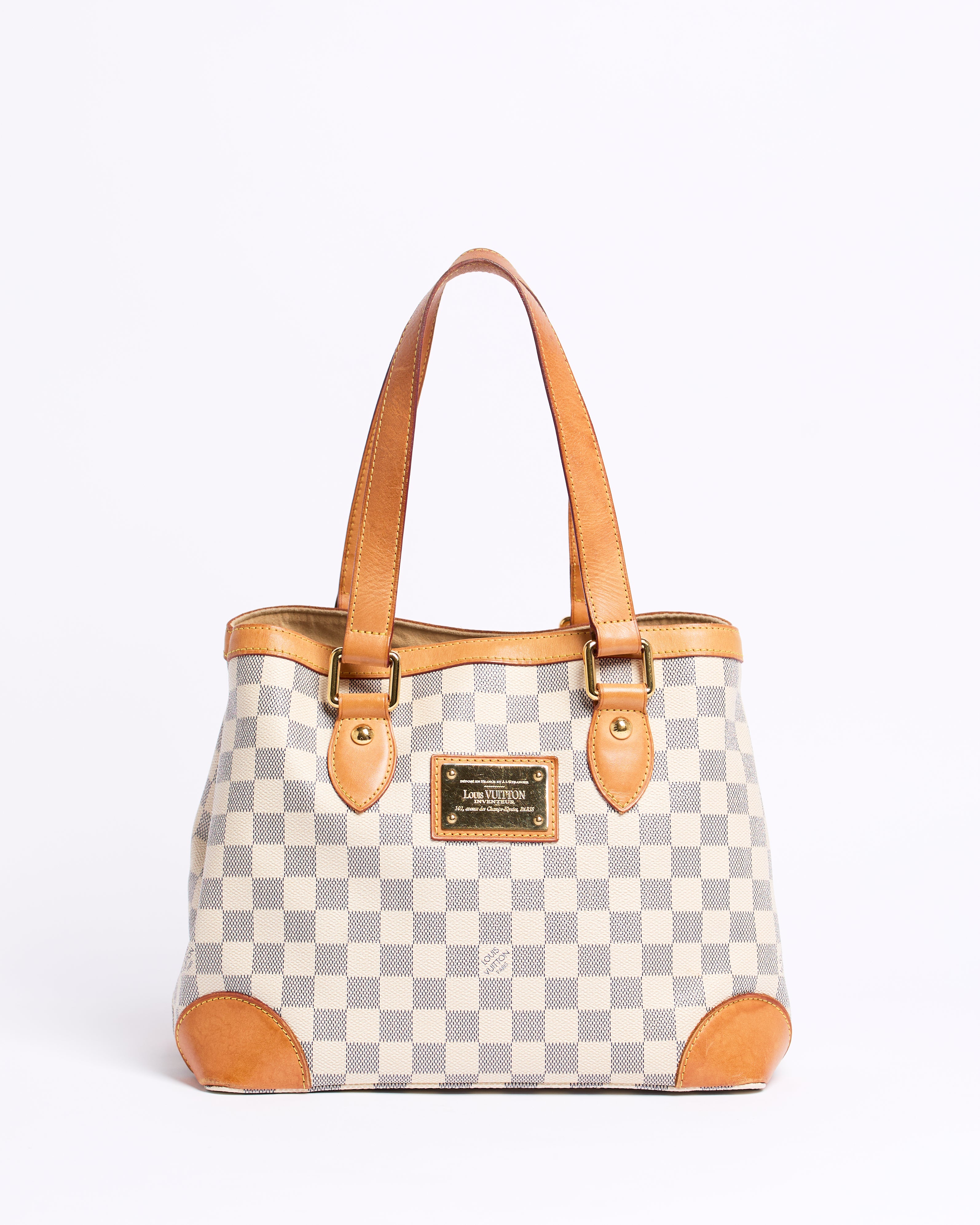 LOUIS VUITTON DAMIER AZUR HAMPSTEAD PM BAG