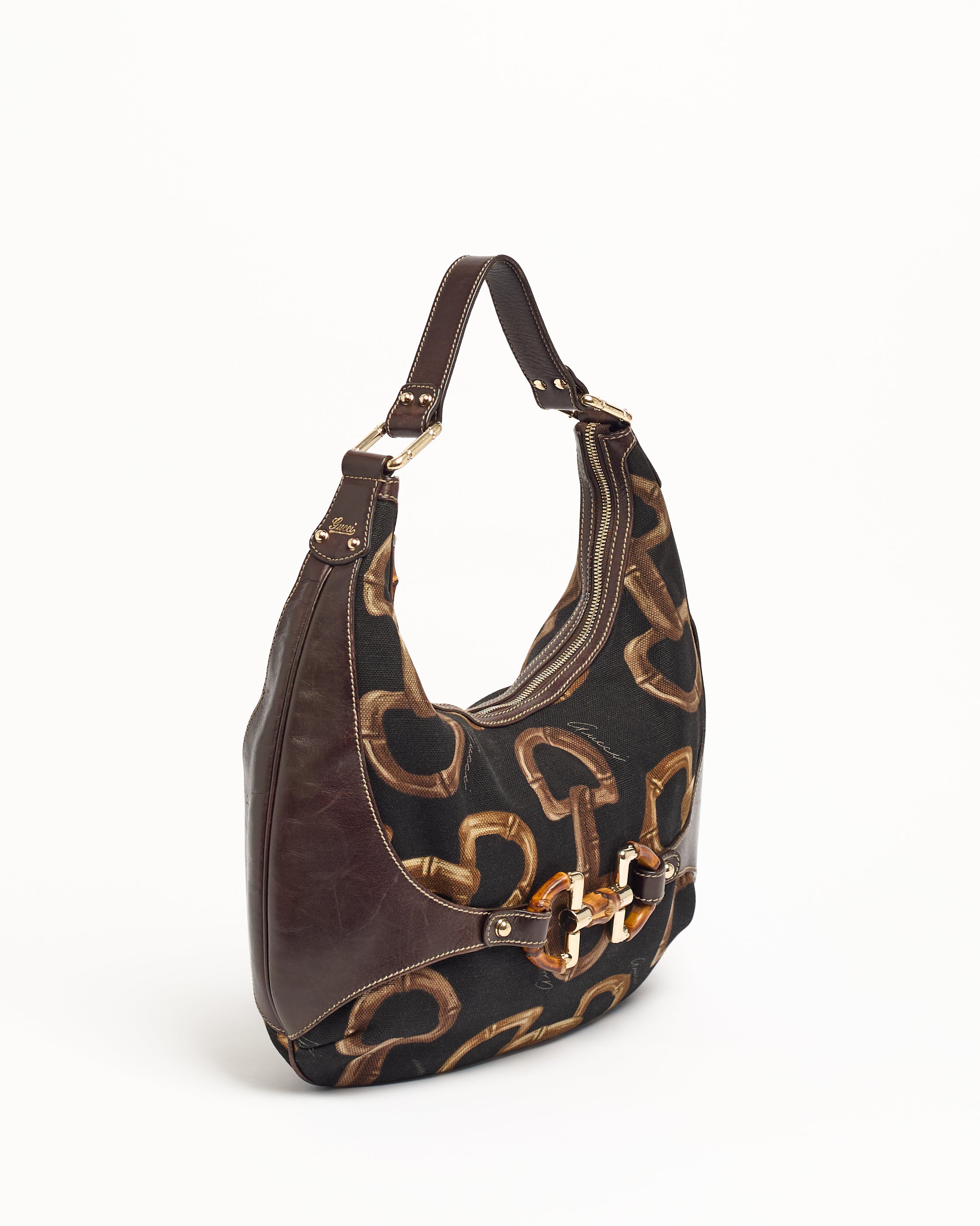 GUCCI BY TOM FORD AMALFI HORSEBIT HOBO BAG