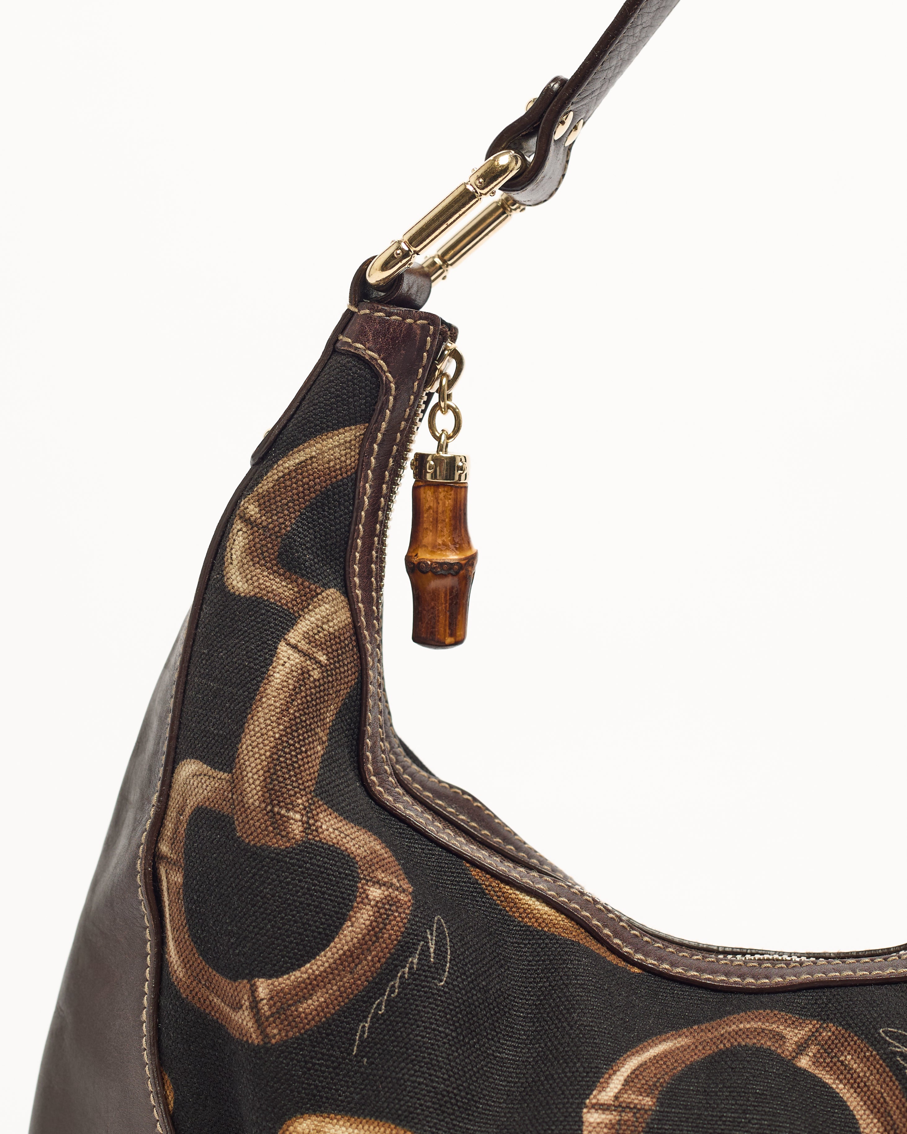 GUCCI BY TOM FORD AMALFI HORSEBIT HOBO BAG