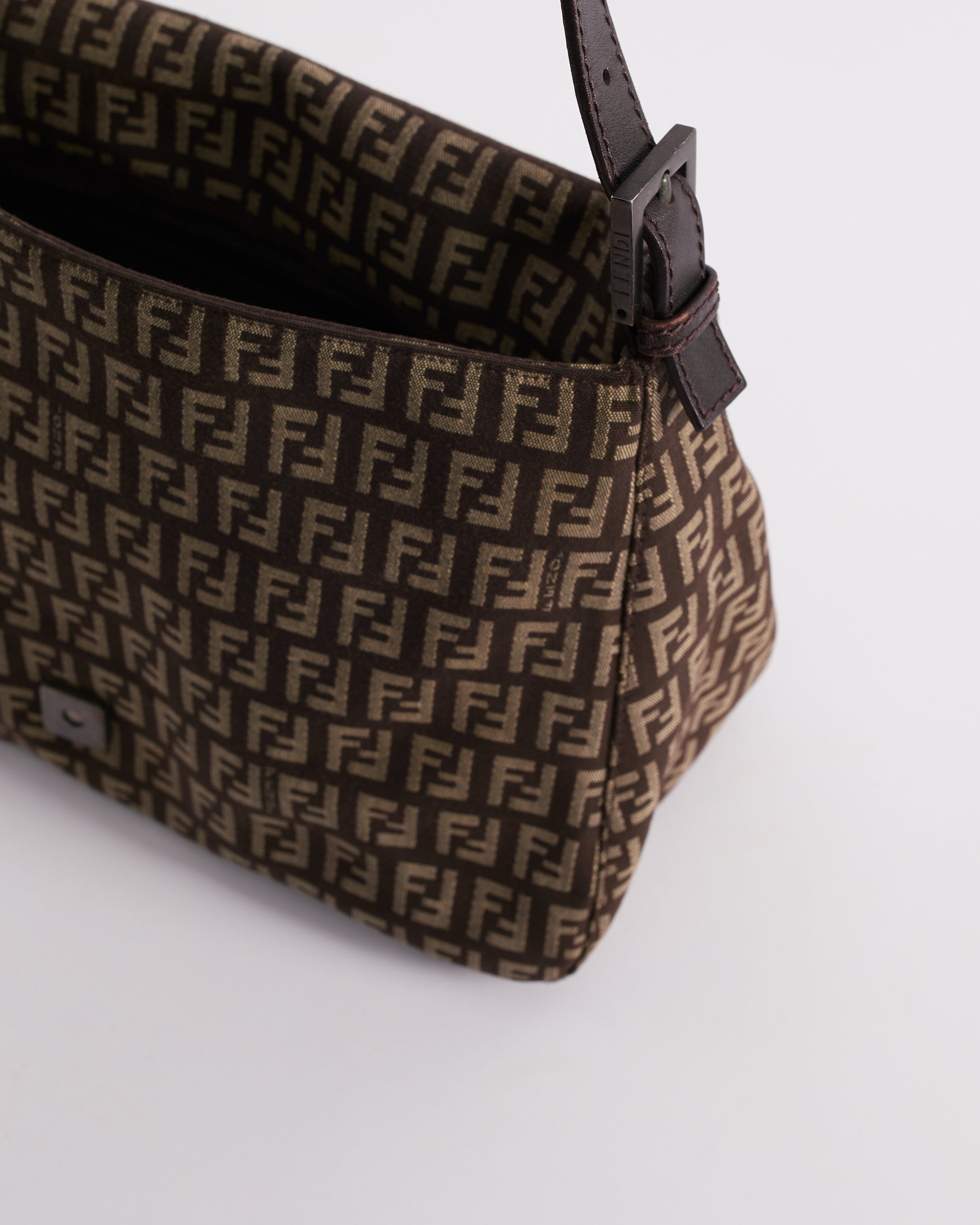 FENDI ZUCCHINO 2000’S MAMMA BAGUETTE SHOULDER BAG