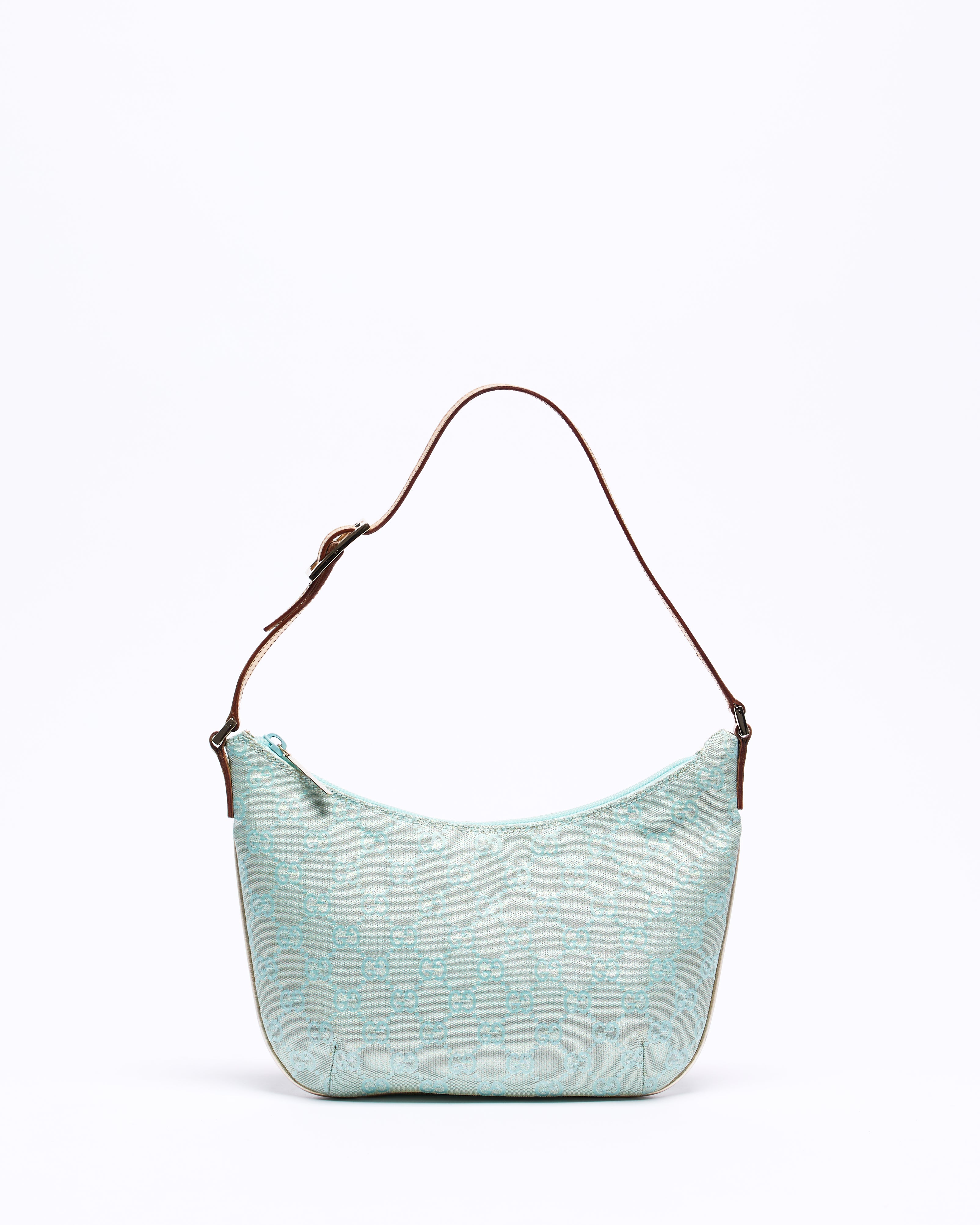 GUCCI 2000'S METALLIC TWO TONE POCHETTE BAG