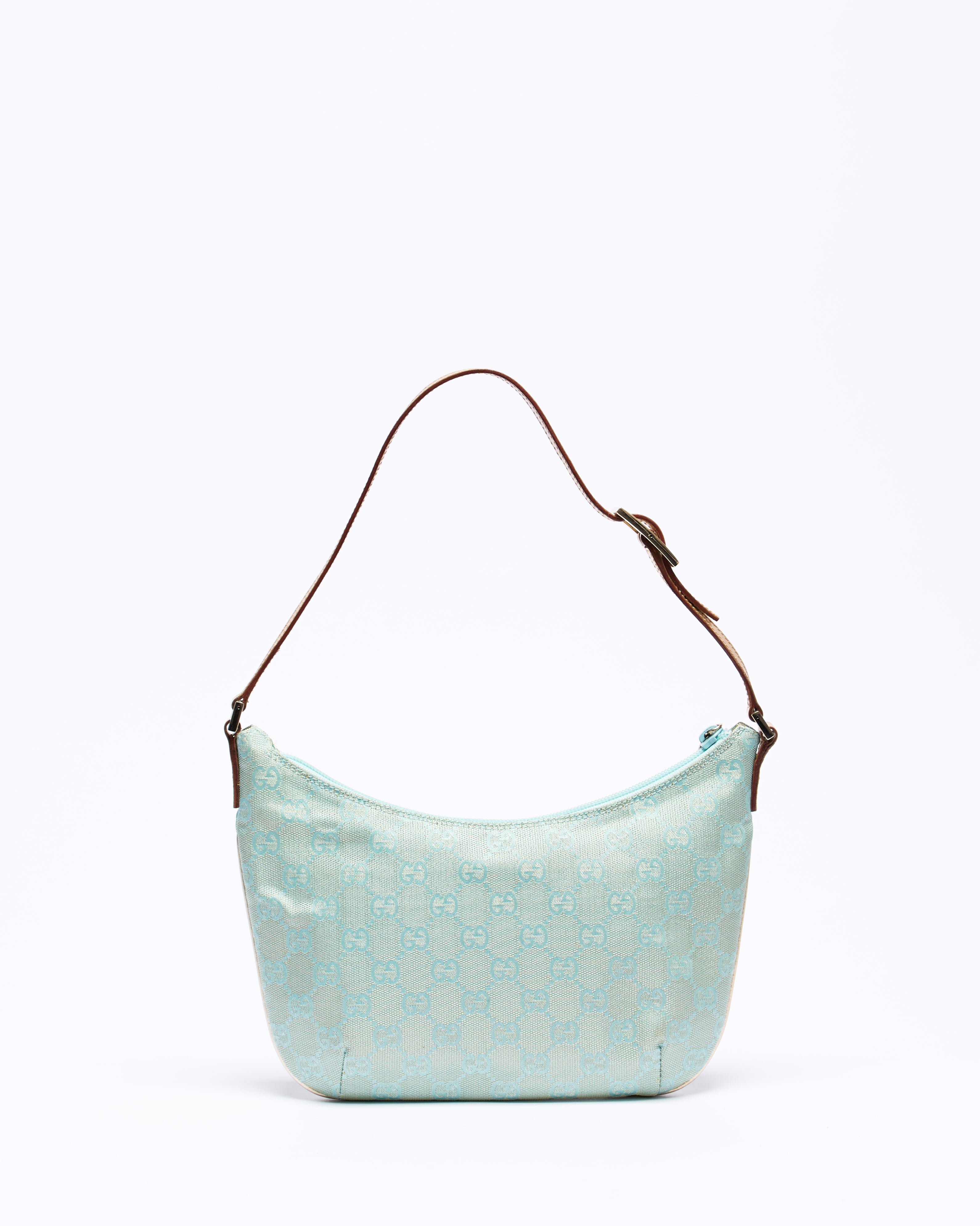 GUCCI 2000'S METALLIC TWO TONE POCHETTE BAG