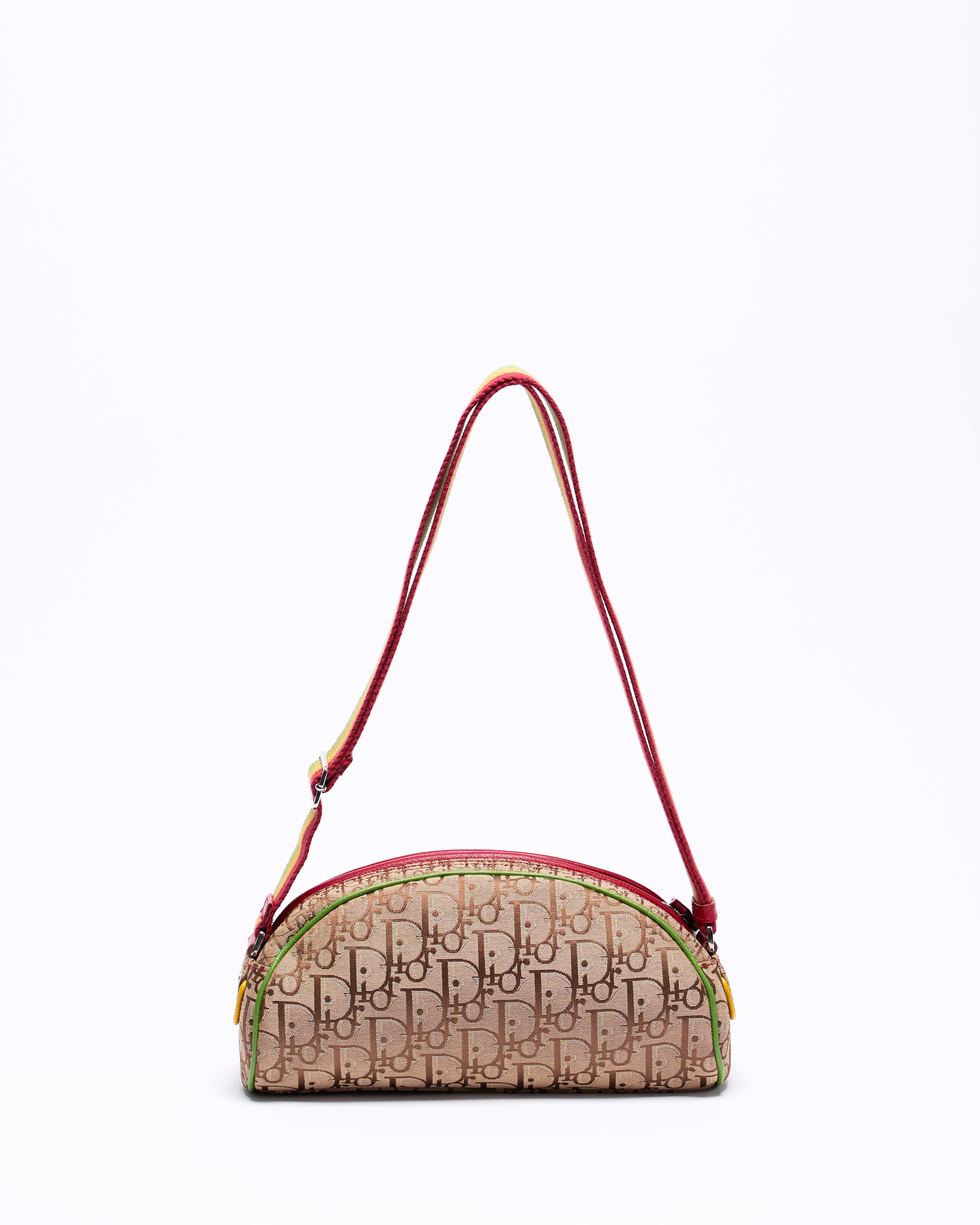 CHRISTIAN DIOR 2004 RASTA CROSS BODY OBLIQUE BAG