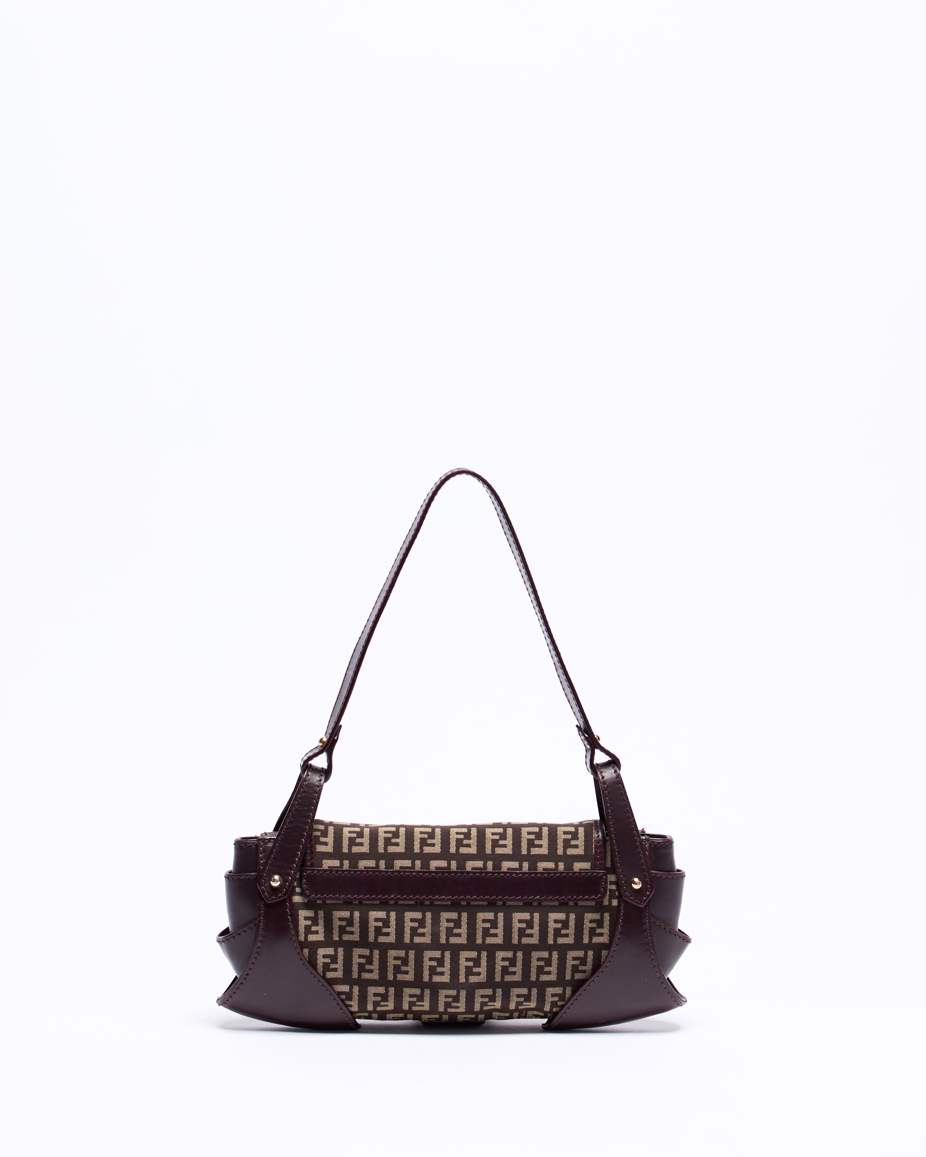 FENDI ZUCCHINO TABACCO TUC SHOULDER BAG