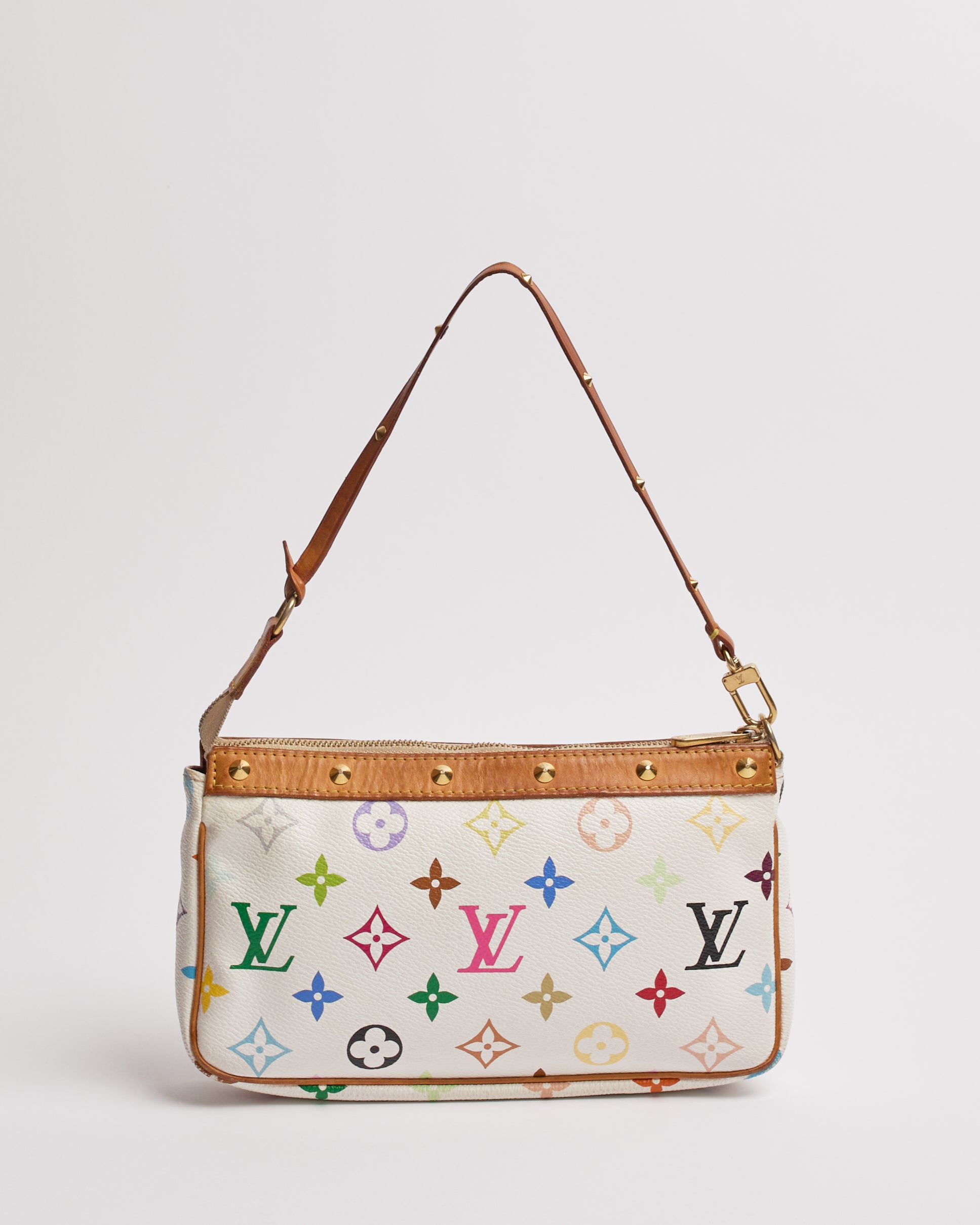 LOUIS VUITTON X TAKASHI MURAKAMI 2004 POCHETTE ACCESSOIRE BAG