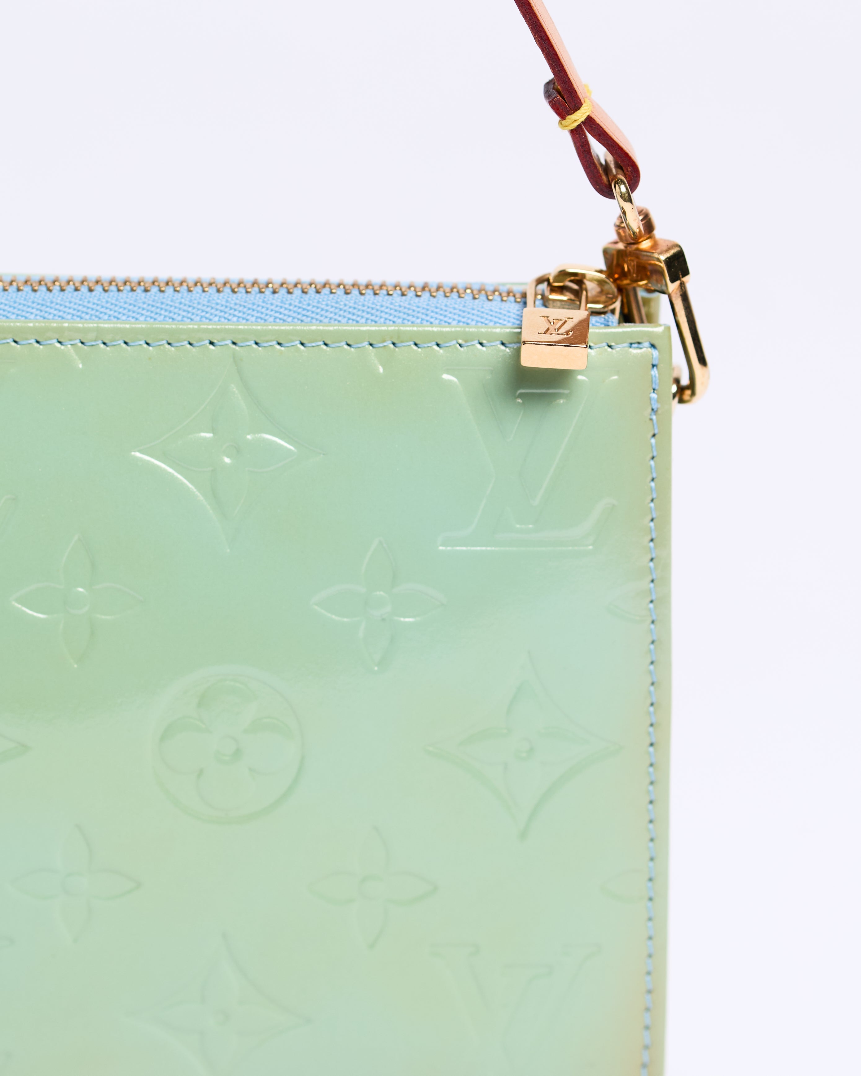 LOUIS VUITTON TEAL LEXINGTON POCHETTE