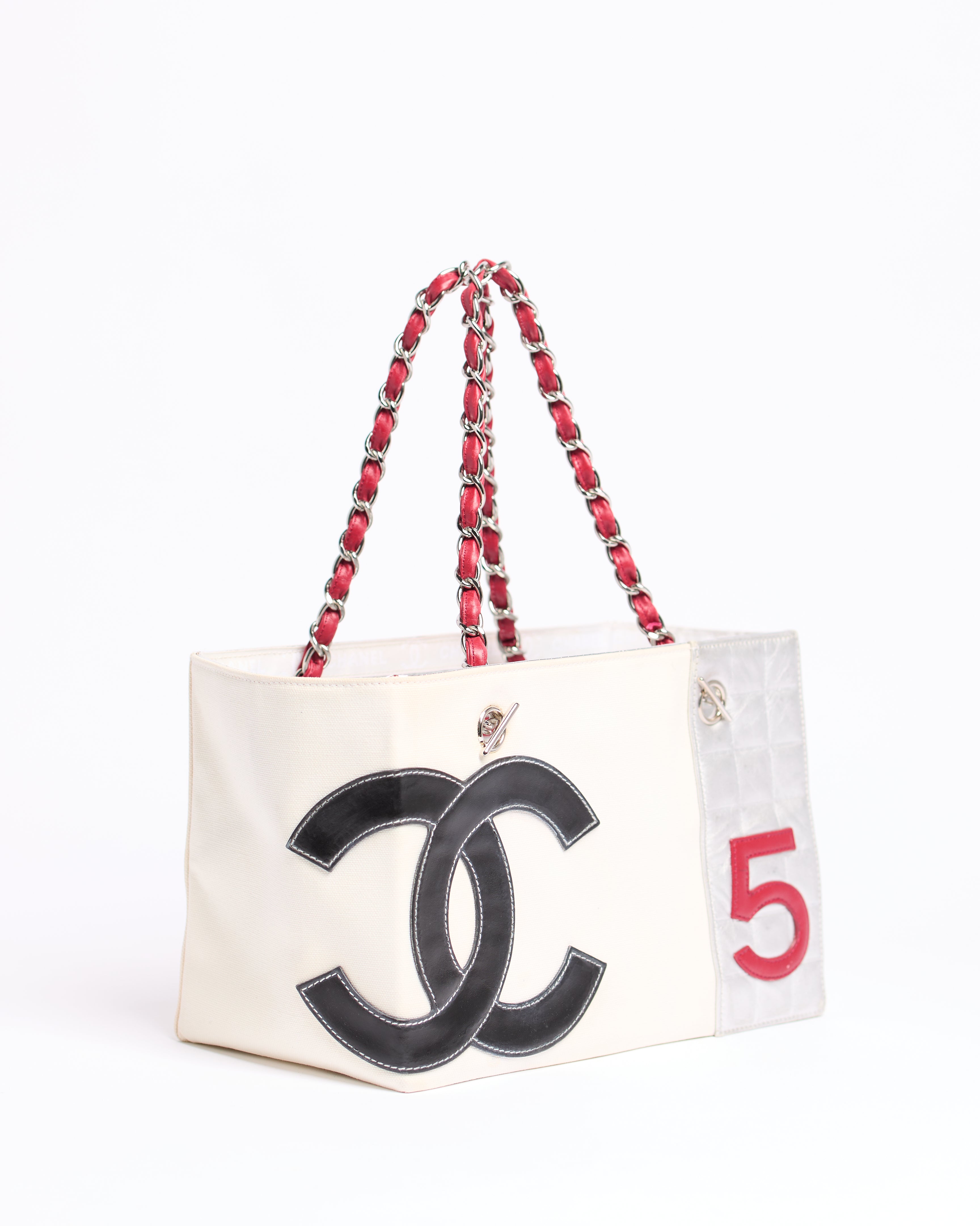 CHANEL NO.5 CHOCOLATE FOIL TOTE BAG