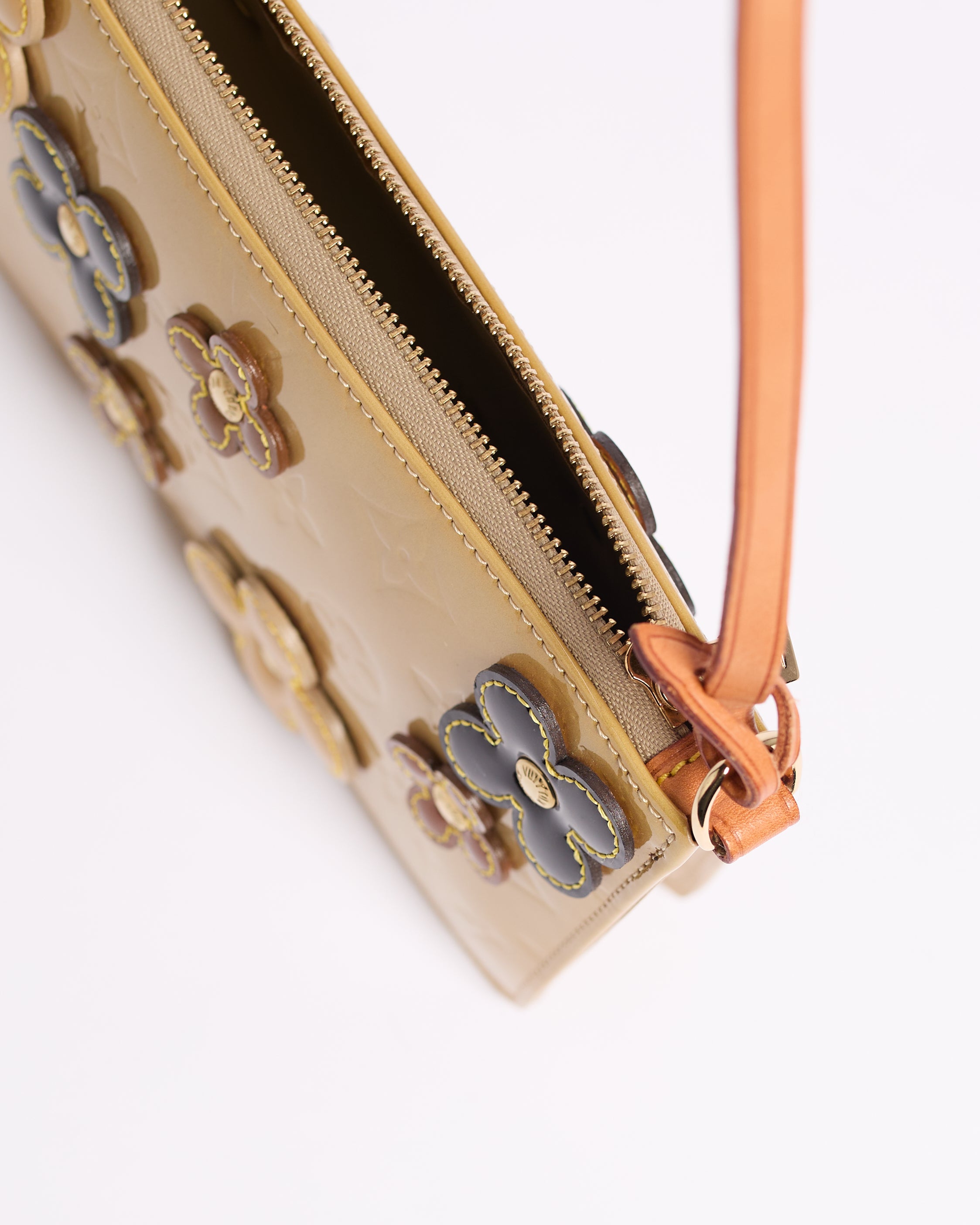 LOUIS VUITTON 2000'S FLOWER LEXINGTON POCHETTE BAG