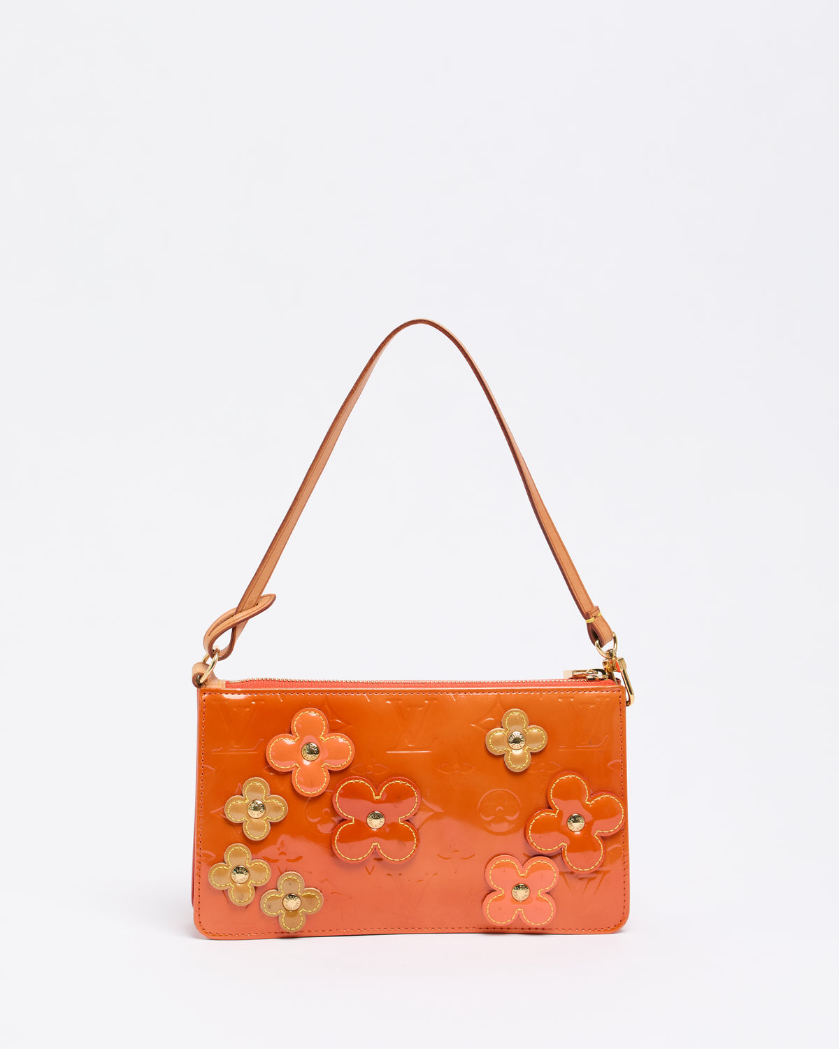 LOUIS VUITTON FLOWER LEXINGTON ORANGE POCHETTE