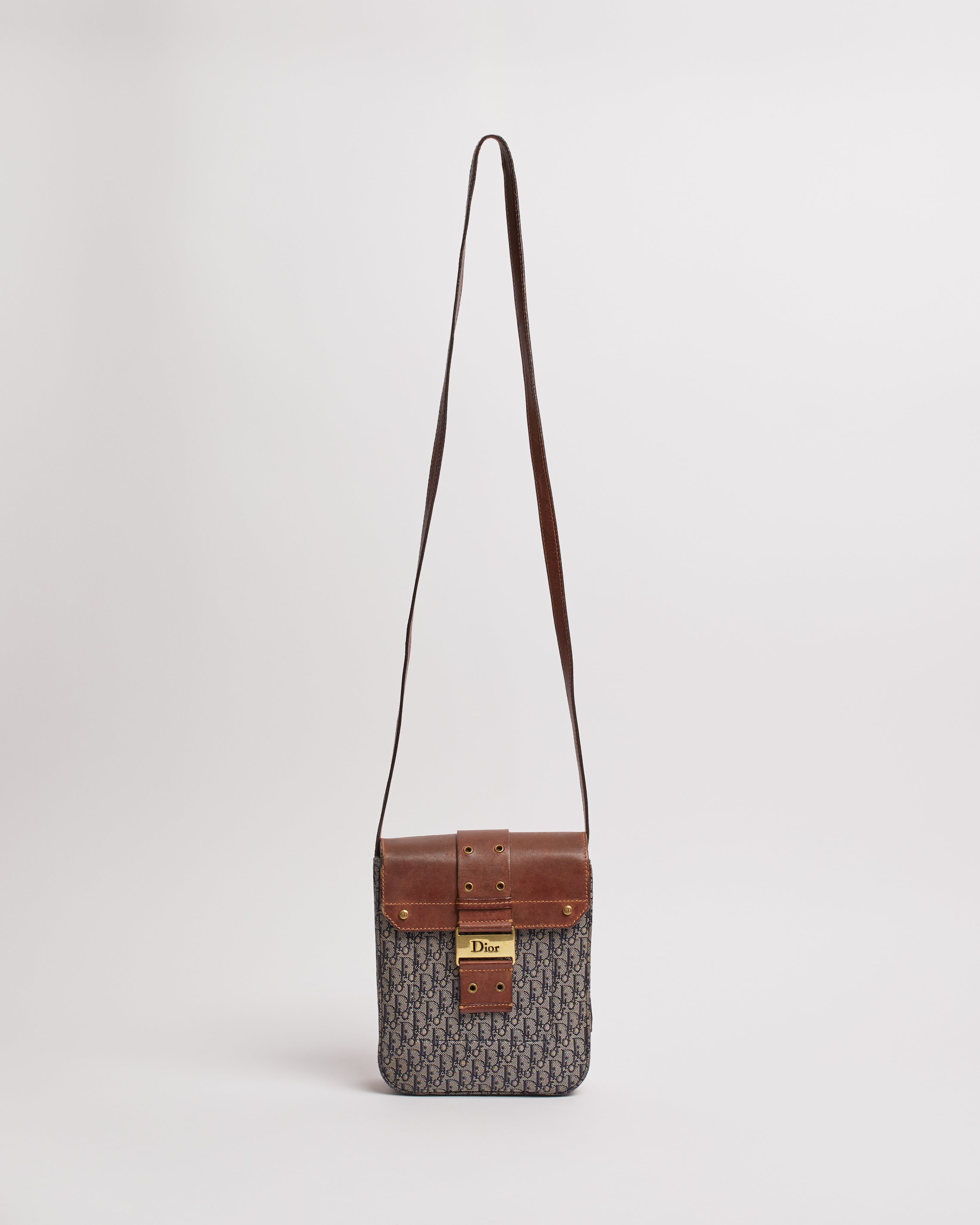 CHRISTIAN DIOR BY GALLIANO COLUMBUS CROSS BODY BAG