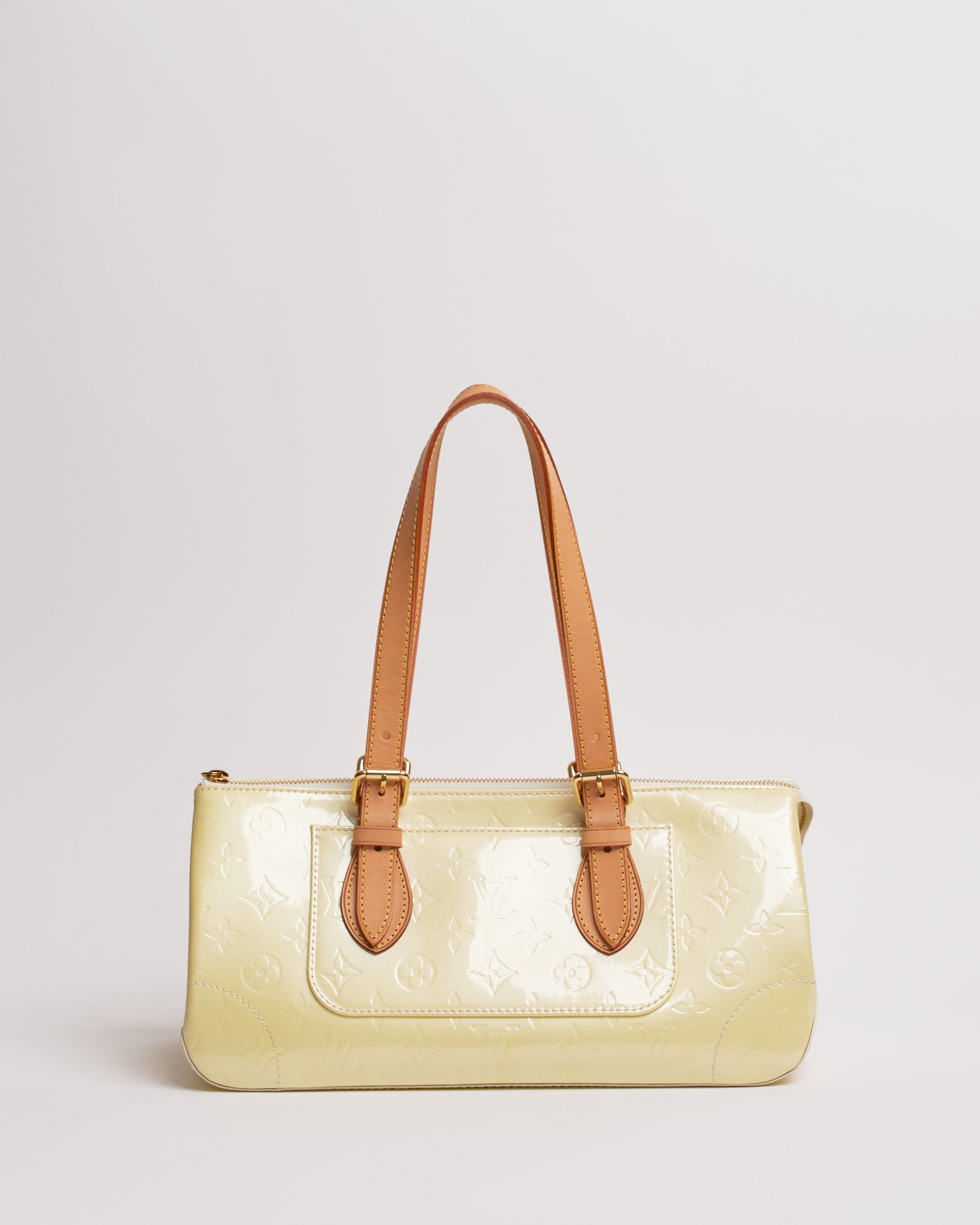 LOUIS VUITTON ROSEWOOD AVENUE VERNIS SHOULDER BAG