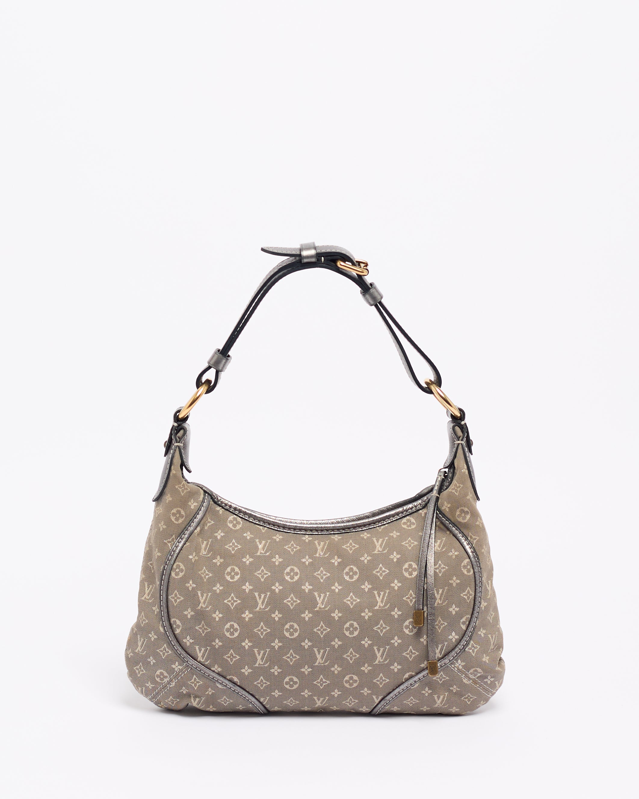 LOUIS VUITTON 2000'S MINI LIN MANON PM SHOULDER BAG