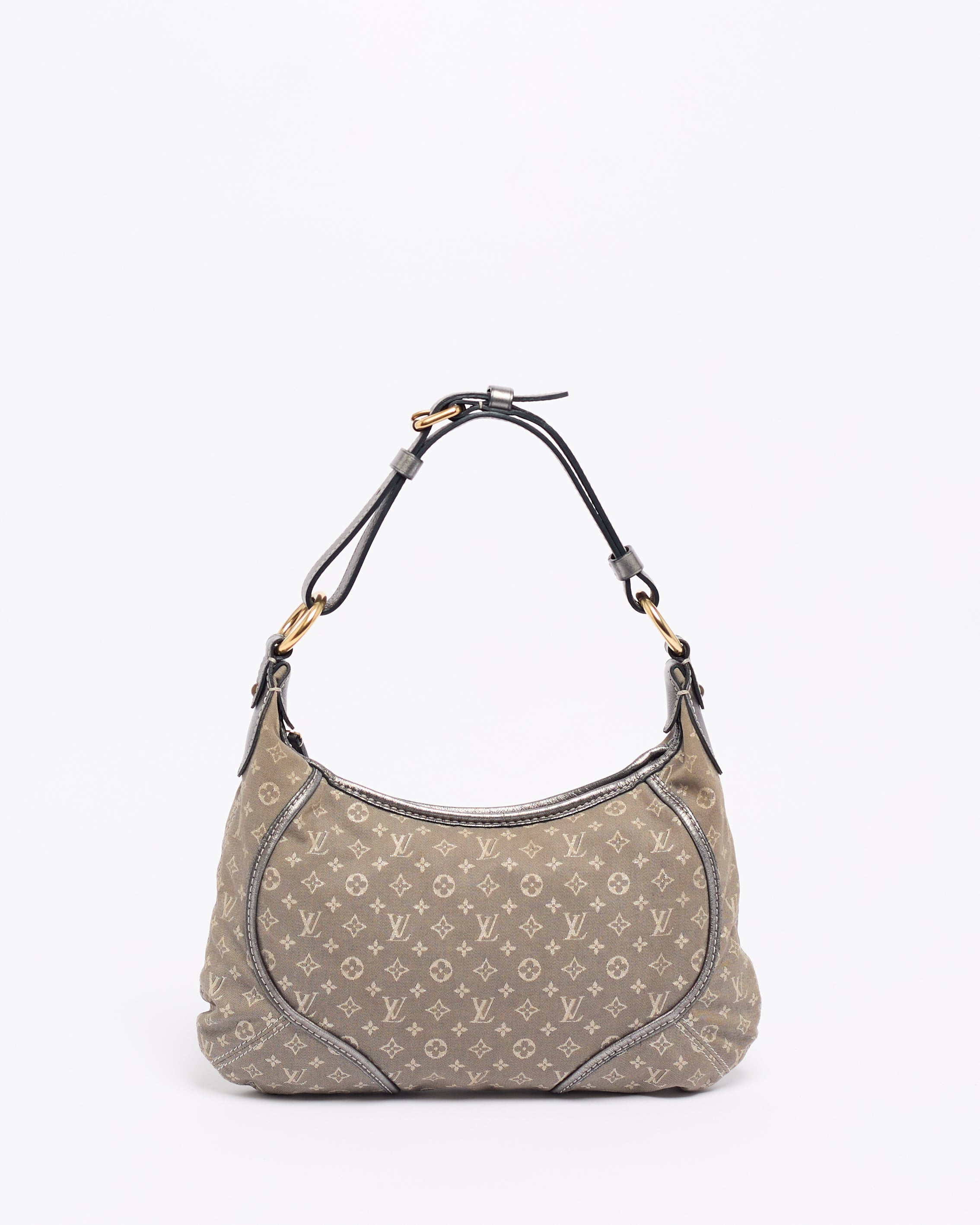 LOUIS VUITTON 2000'S MINI LIN MANON PM SHOULDER BAG