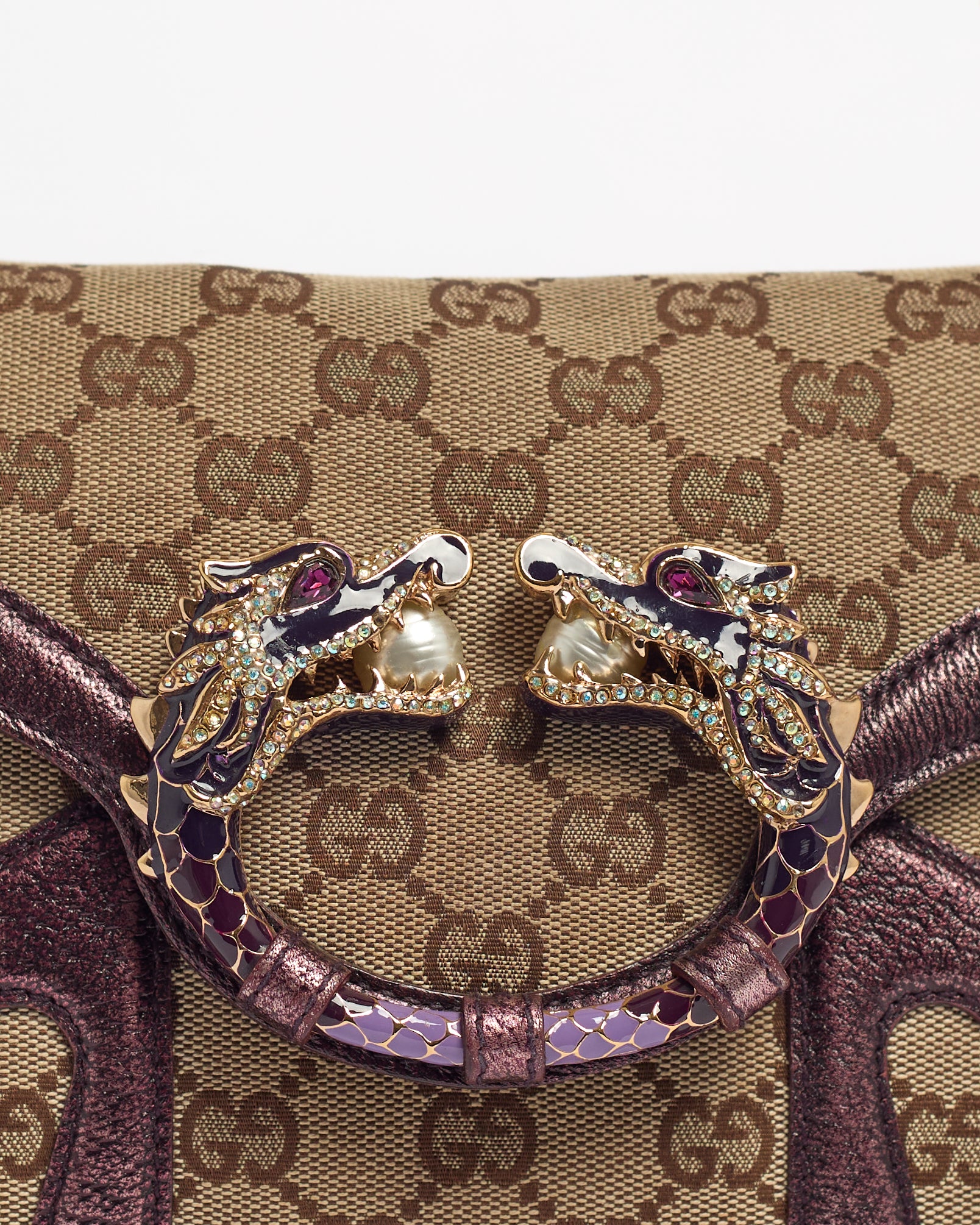 GUCCI BY TOM FORD 2004 JEWELLED DRAGON BAG