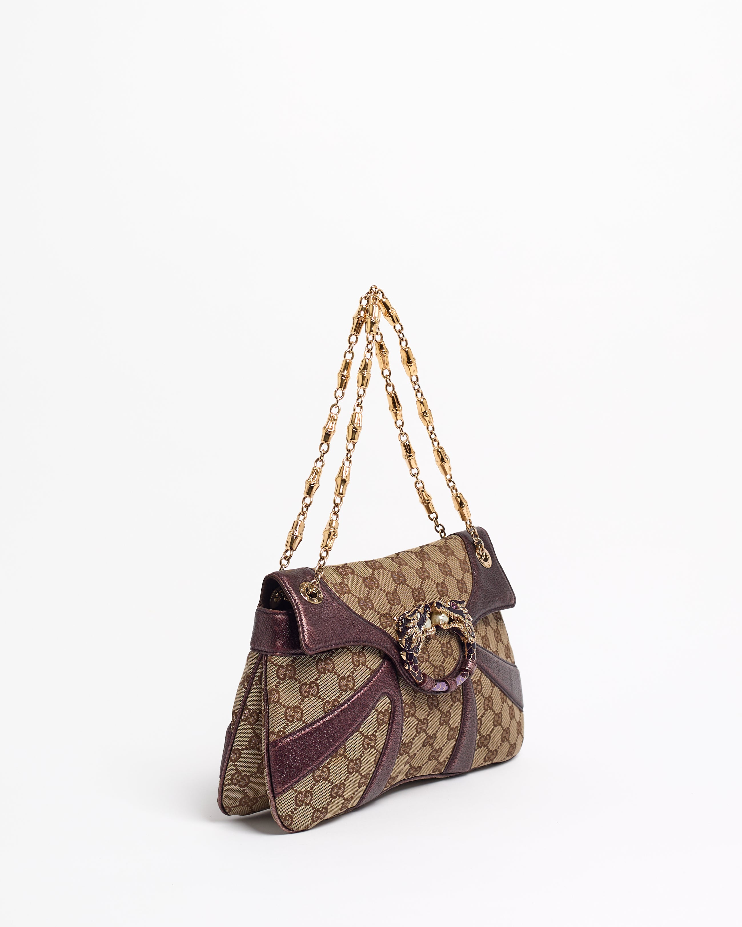 GUCCI BY TOM FORD 2004 JEWELLED DRAGON BAG